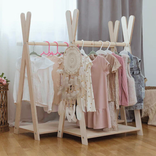 MeowBaby Montessori Tipi Kleiderständer
