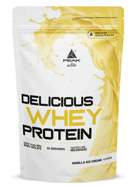 PEAK Delicious Whey (900g) - Whey Konzentrat & Whey Isolat