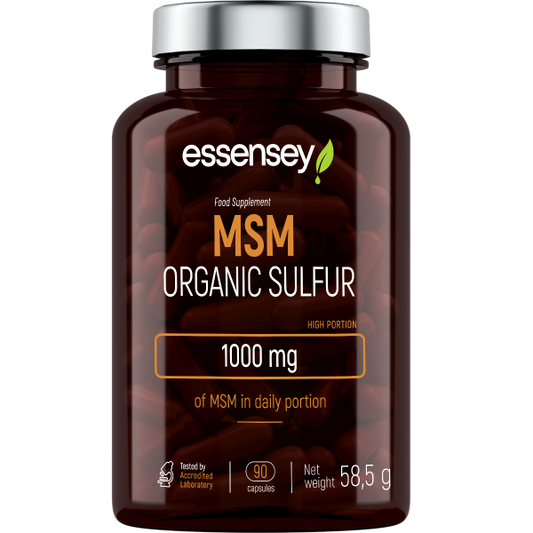 Essensey® MSM ORGANIC SULFUR 1000mg (90 Kapseln)