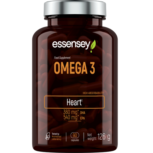 Essensey® OMEGA 3 STRONG (540 EPA /360 DHA) (90 Kapseln)