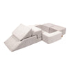MeowBaby Spielsofa Bricks Ästhetik, 100 Bälle - eigene Farbauswahl