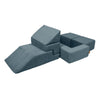 MeowBaby Spielsofa Bricks Ästhetik, 100 Bälle - eigene Farbauswahl