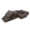 MeowBaby Spielsofa Bricks Ästhetik, 100 Bälle - eigene Farbauswahl