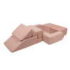 MeowBaby Spielsofa Bricks Ästhetik, 100 Bälle - eigene Farbauswahl