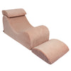 MeowBaby Sitzsack Ästhetik Cord Wave Lounger - Classic Cord Edition