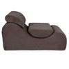 MeowBaby Sitzsack Ästhetik Cord Wave Lounger - Classic Cord Edition