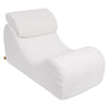 MeowBaby Sitzsack Wave Lounger Churro - creme/weiss