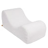 MeowBaby Sitzsack Wave Lounger Churro - creme/weiss