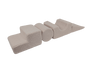 MeowBaby Shape Set Bearly 4-Elemente - beige/creme