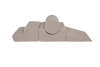 MeowBaby Shape Set Bearly 4-Elemente - beige/creme