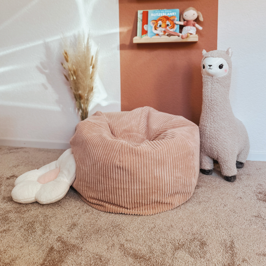 MeowBaby Kindersessel Ästhetik Floreo - Classic Cord Edition
