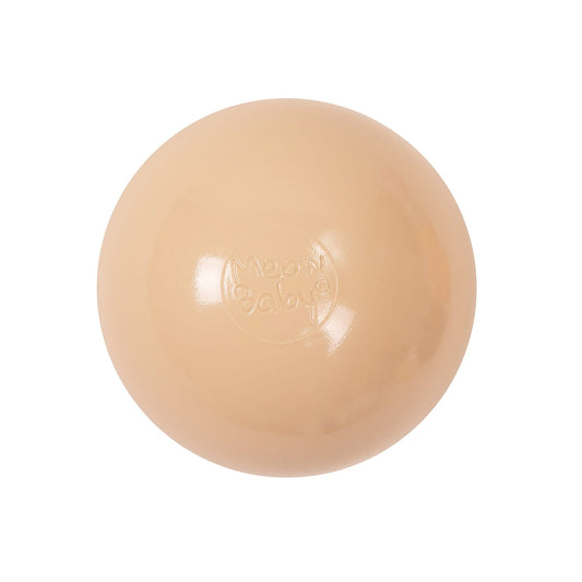 MeowBaby Ballset für Bällebad, 7cm, 50 Stck: Beige
