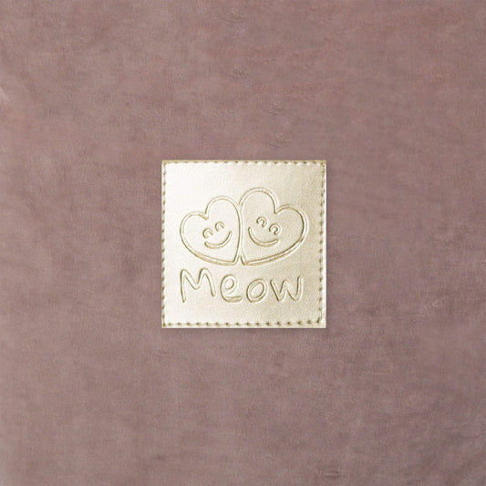 MeowBaby Überzug für Bällebad 90x40cm, Velvet, Beige