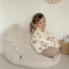 MeowBaby Kindersessel Bären-Sitzsack Churros - Plüsch-Cord Edition