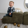 MeowBaby Schaumspielset Ästhetik Cord 3 Elemente - Classic Cord Edition