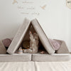 MeowBaby Spielsofa Ästhetik Cord Cookie Dream - Classic Cord Edition