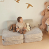 MeowBaby Spielsofa Ästhetik Cord Mini Basic - Classic Cord Edition