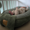 MeowBaby Babynestchen Ästhetik Cord für Neugeborene - Classic Cord Edition