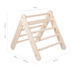 MeowBaby Montessori Kletterdreieck Pikler 60x61 cm