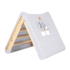 MeowBaby Haus mit faltbarer Kinderleiter 60x61 cm