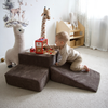 MeowBaby Schaumspielset Ästhetik Cord 3 Elemente - Classic Cord Edition