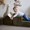 MeowBaby Schaumspielset Ästhetik Cord 3 Elemente - Classic Cord Edition