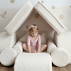 MeowBaby Spielsofa Mini Max Bearly - Soft Teddy Edition