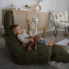 MeowBaby Kindersessel & Kinderhocker Ästhetik Cord Tearo - Classic Cord Edition