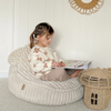 MeowBaby Kindersessel Bären-Sitzsack Churros - Plüsch-Cord Edition