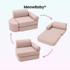 Meowbaby Kindersessel 3‑in‑1 Outzy - Faltbare Kindercouch & Spielmatratze - Outdoor Living Edition