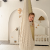 MeowBaby Hängesessel Cocoon Churros Plüsch-Cord