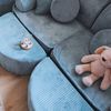 MeowBaby Spielsofa Ästhetik Cord Mini Max - Classic Cord Edition