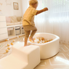 MeowBaby Schaumspielset Bouclé 3 Elemente - cremé/weiss
