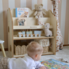 MeowBaby 2-in-1 Montessori-Bücherregal Cloudy