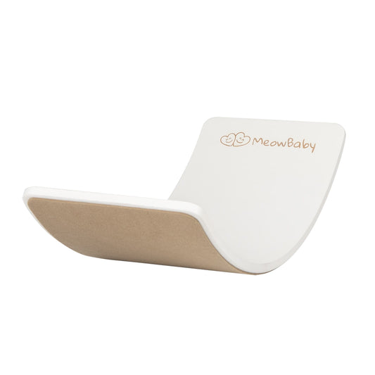 MeowBaby Balanceboard für Kinder, 80x30 cm, Filz