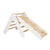 MeowBaby Kletterdreieck mit Rutsche 60x61 cm, Holz