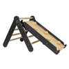 MeowBaby Kletterdreieck mit Rutsche 60x61 cm, Holz