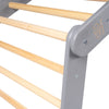 MeowBaby großes Kletterdreieck 112x61x94 cm Pikler für Kinder Montessori