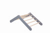 MeowBaby großes Kletterdreieck 112x61x94 cm Pikler für Kinder Montessori