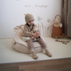 MeowBaby Kindersessel Bearly Bären-Sitzsack - Soft Teddy Edition