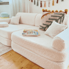 MeowBaby Spielsofa Premium Bouclé