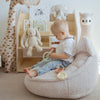 MeowBaby Kindersessel Bearly Bären-Sitzsack - Soft Teddy Edition