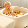 MeowBaby Schaumspielset Bouclé 3 Elemente - cremé/weiss
