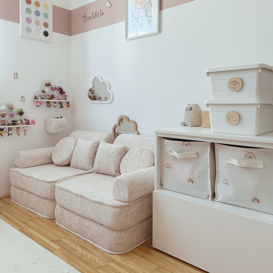 MeowBaby Spielsofa Mini Plus Tangle - Cozy Chenille Edition