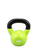 Kettlebells Vinyl Spezialpaket (10 Kettlebells von 4 KG -32 KG + Aufbewahrungssystem)