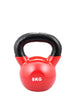 Kettlebells Vinyl Spezialpaket (10 Kettlebells von 4 KG -32 KG + Aufbewahrungssystem)