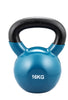 Kettlebells Vinyl Spezialpaket (10 Kettlebells von 4 KG -32 KG + Aufbewahrungssystem)