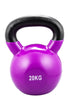 Kettlebells Vinyl Spezialpaket (10 Kettlebells von 4 KG -32 KG + Aufbewahrungssystem)