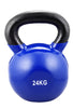 Kettlebells Vinyl Spezialpaket (10 Kettlebells von 4 KG -32 KG + Aufbewahrungssystem)