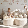MeowBaby Spielsofa Mini Max Bearly - Soft Teddy Edition